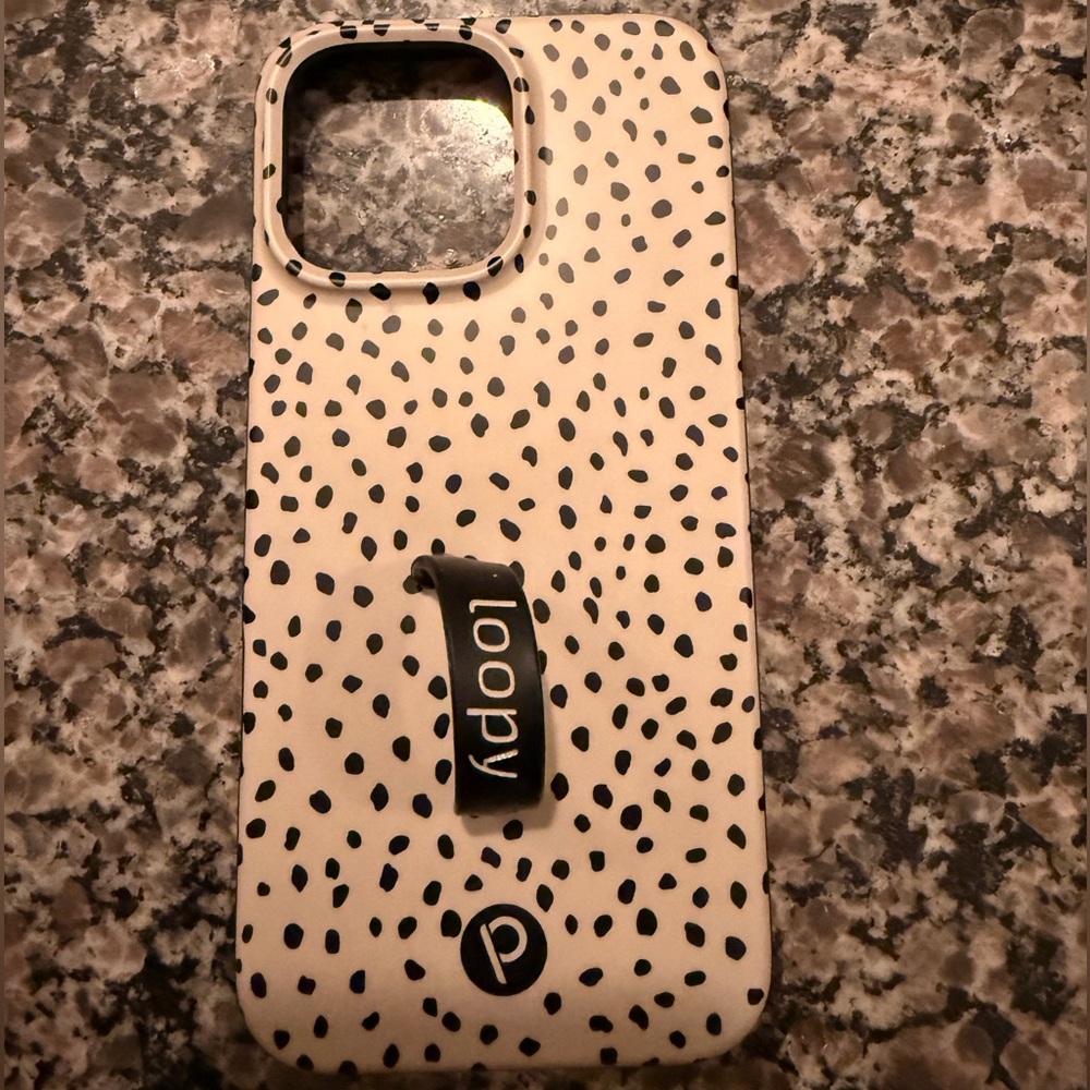 Loopy Case Mocha Dot